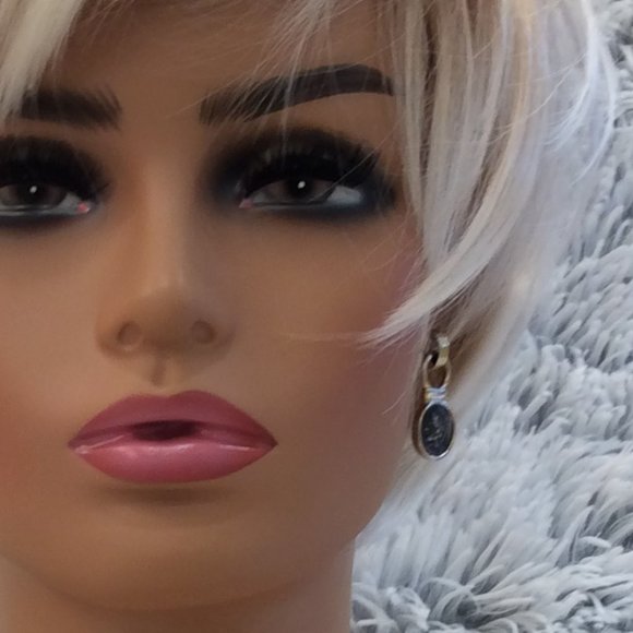 Vintage Old Coin Earrings - Picture 3 of 11